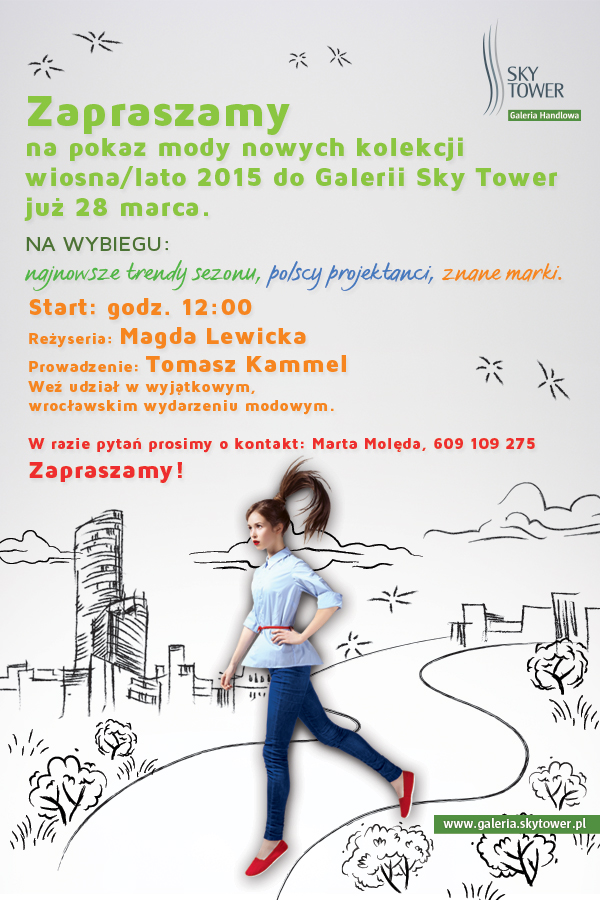 Pokaz mody w Sky Tower